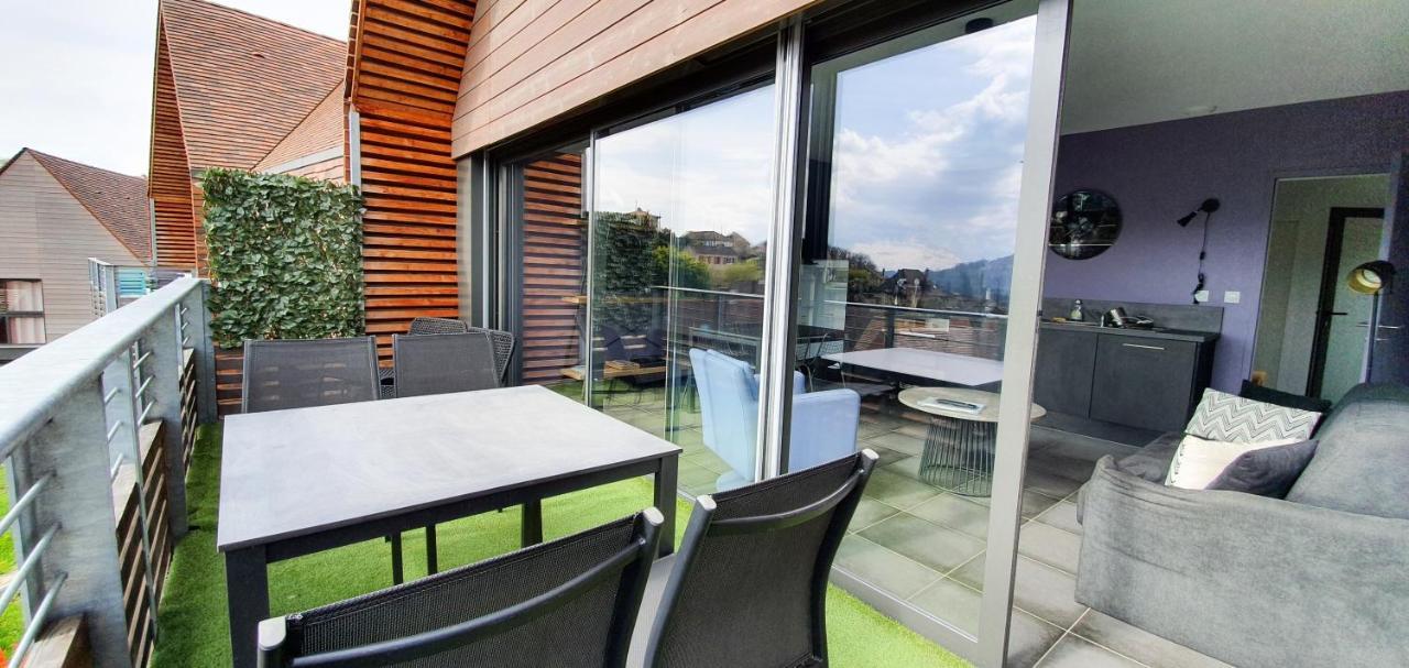 Le Coin Cosy Avec Balcon Terrasse Parking Prive Et Linge De Lit Compris Apartment Sarlat-la-Caneda Exterior photo